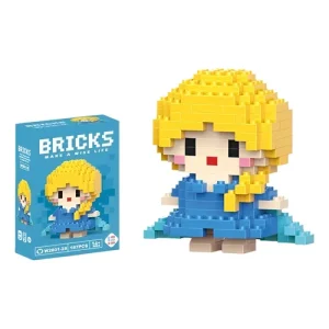 Bricks mini cartoon characters