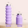 foldable water bottle - Purple