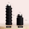 foldable water bottle - Black