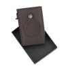 Pop Up Card Walllet - Dark Brown